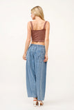 “And The Why” Pleated Baggy Jeans